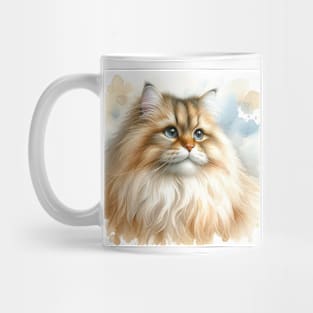 Ragamuffin - Watercolor Cat Mug